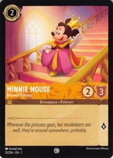Minnie Mouse Beloved Princess Disney Lorcana The First Chapter EN1 Reg 13/204