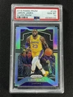 2019-20 Panini Prizm LeBron James #129 Silver Prizm Lakers PSA 10 Gem Mt