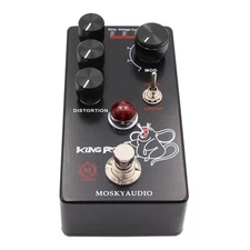 Mosky King Rat Guitar Effect Pedal Fuzz Distortion Dirty Vintage Turbo Fat