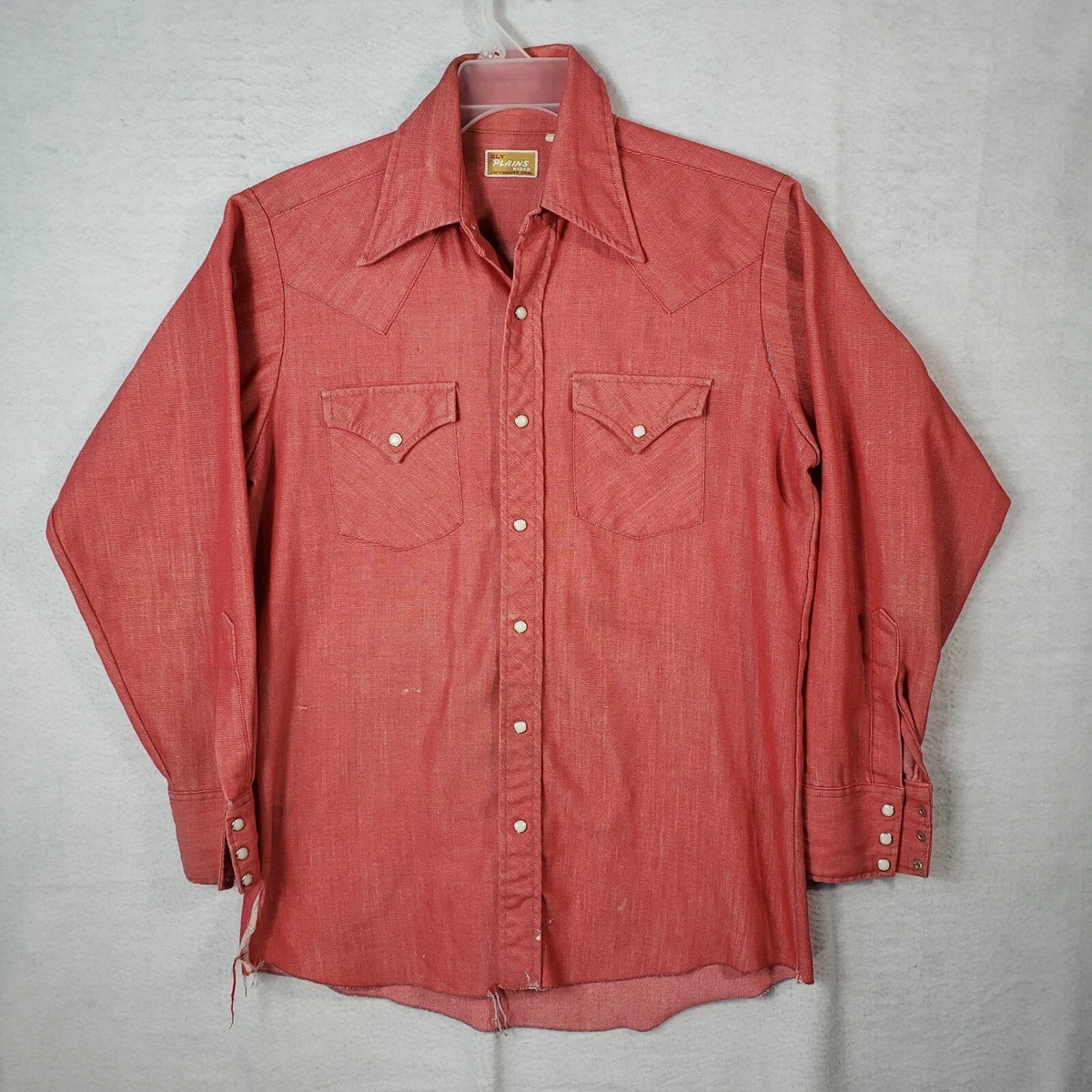 Off the shoulder pearl snap shirt sale