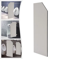 Wall-Mounted Men Urinal Partition Screen, Urinal Partition Divider Screen