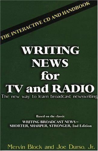 Writing News for TV and Radio: The Interactive Cd and Handbook - Picture 1 of 1