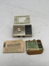 NOS Vintage White-Rogers Champagne Astro-Stat MCM Room Thermostat 1F46-915