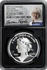 2020 $1 CAD Proof 1 oz .999 Fine Silver Canadian Peace Dollar Ultra High Relief