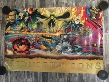 Vintage 1993 Marvel Midnight Sons Poster (22 ...