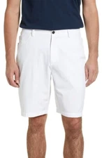 Black Clover Performance Mens JP2 10" Golf Shorts White sz 34 $89