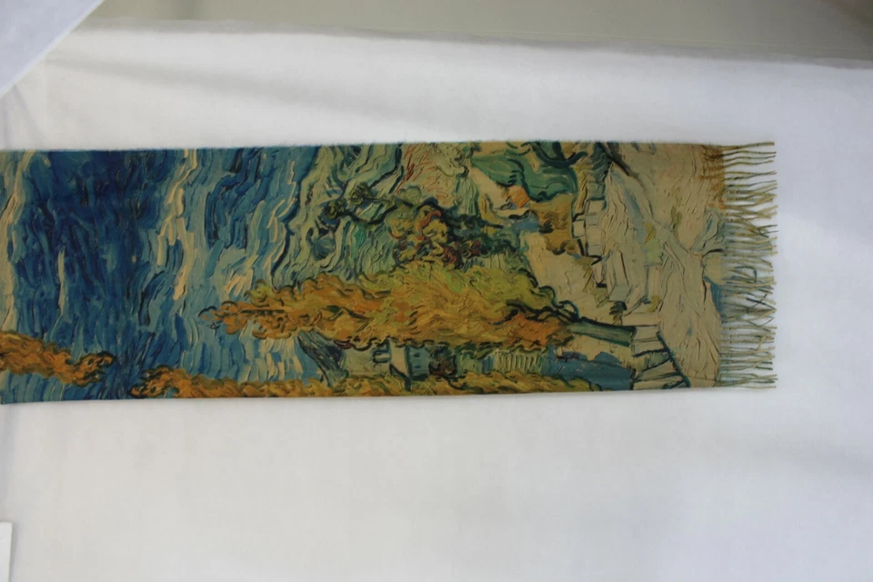 The Magic Scarf Company Mountains 印花保暖柔软围巾秋冬 — 第 2/4 张图片