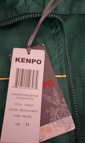 Kenpo Multicolor Men's Zip Up Jacket Size M New with tags - Picture 5 of 7