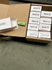 Kastar 2/3AAA 1.2V Rechargeable Battery for Solar Lights etc Lot of 10