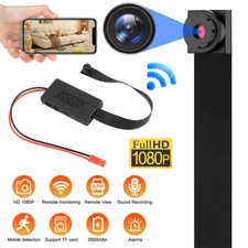 WiFi Camera HD 1080P Motion Detection DVR Home Security Cam w/18650 Battery Box*
