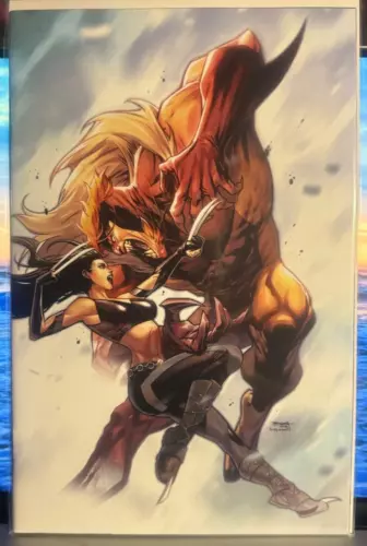 WOLVERINE #44 - STEPHEN SEGOVIA EXCLUSIVE VIRGIN VARIANT UNKNOWN COMICS