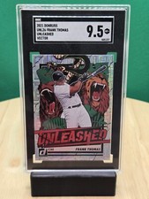 2021 Donruss Frank Thomas #UNL-26 Unleashed Vector Graded SGC 9.5 White Sox MLB