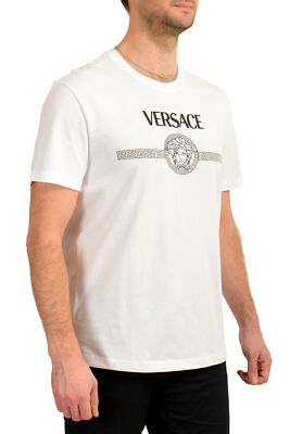 VERSACE｜SHORT-SLEEVED ROUND NECK T-SHIRTS (MEDUSA T-SHI Medusa Rock T-Shirt | VERSACE US