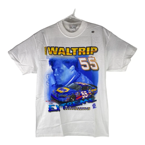 Michael Waltrip Michael Waltrip Racing White NASCAR Fan Apparel & Souvenirs