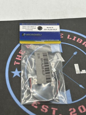 MicroHeli. MH-NJM-MJF Nano-JST-Male to Micro-JST-Female Converter