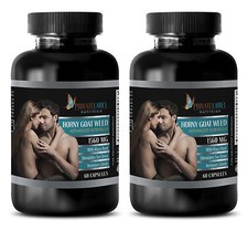 HORNY GOAT WEED COMPLEX -Maca, Tongkat , L-Arginine, Ginseng, Dopa 120 Caps