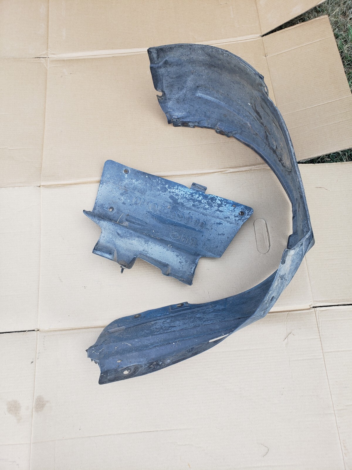 9096 300zx Fender Liner Splash Guard (Right Passnger Side) Oem Z32 eBay