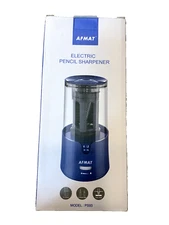 AFMAT Electric Pencil Sharpener PS93-Heavy Duty, Auto Stop, 6-12mm - New Sealed