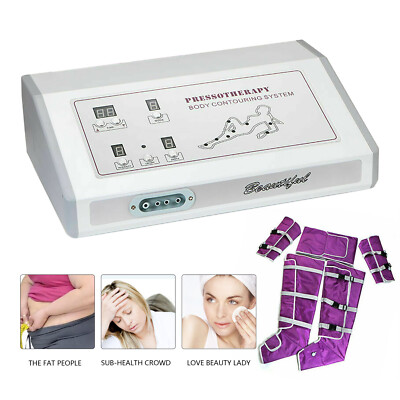  Air Pressure Suit Drainage Lymph Weight Loss Pressotherapy Machine Full Body