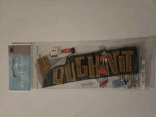 RARE Jolee's Boutique ROUGHIN IT TITLE Scrapbooking Sticker