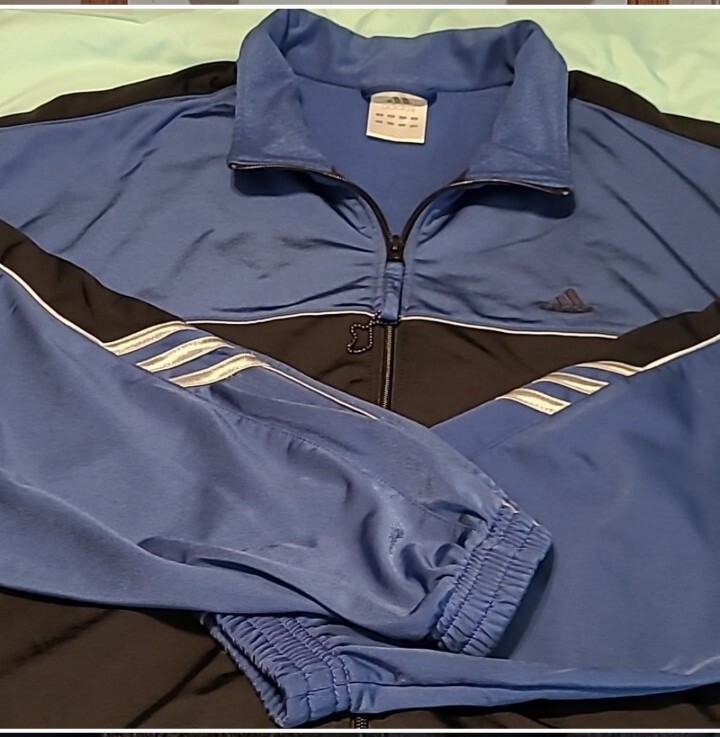 Adidas Lightweight Jacket Full Zip Jacket Sz. XL - image 3
