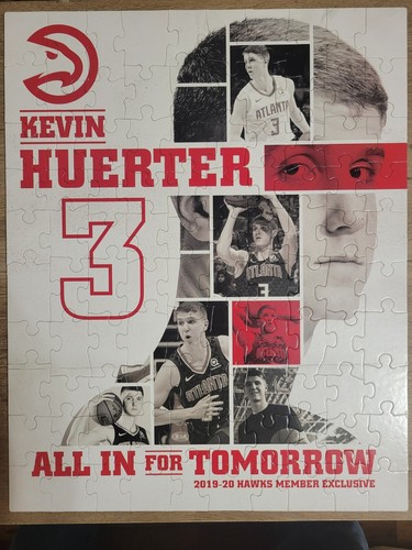 2019-2020 Atlanta Hawks Season Ticket Holder NBA Promo Puzzle Kevin Huerter #3