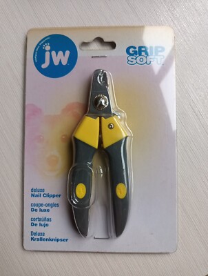 JW Grip Soft Deluxe Nail Clippers Dog BNWT UK - Main Image