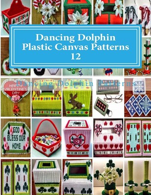 Tanzender Delfin Kunststoff Leinwand Muster 12 DancingDelphinPatterns.com
