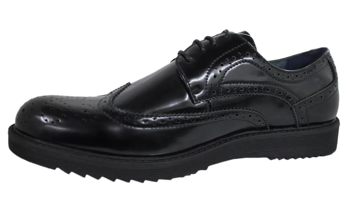 Scarpe francesine uomo bordeaux top