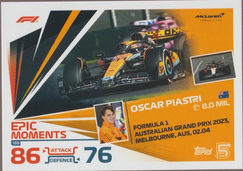 TURBO ATTAX - CARTAS COLECCIONABLES F1 2024 - TARJETAS BASE 1-250 - TÚ ELIGES - P&P GRATIS REINO UNIDO - Imagen 154 de 231