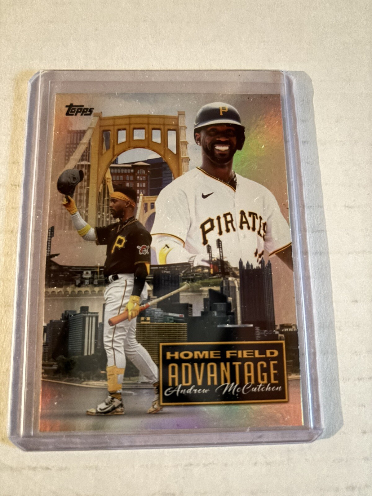 2024 Topps Series 1 Andrew McCutchen Home Field Advantage Pirates SP #HFA-4