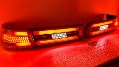 P.O.P　2点 JDM Toyota Mark II JZX100 Early Full LED Tail Light Sequential