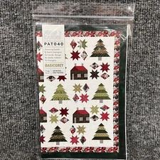 Pines & Cabins Quilt By Basicgrey 70”x70” Quilt Pattern PAT0140 New