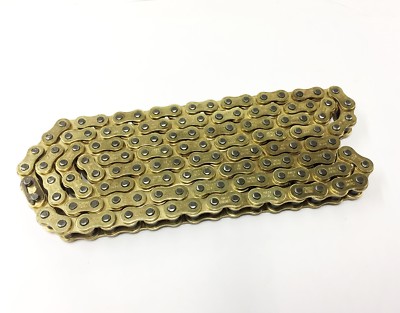 Neu Heavy Duty Non O Ring Gold Kette 520 x 124 Glieder Motocross Enduro