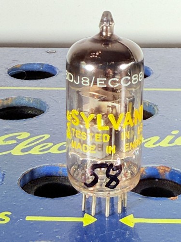 Mullard ECC88 6DJ8 Code: GA2 B9C2 Tested Like NOS Balanced Tube - Picture 2 of 13