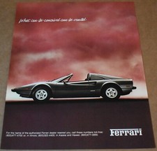 1981 Print Ad Ferrari 308 Gtsi Car Design Style Art Luxury Magnum Hawaii Italy 1981 Print Ad Ferrari 308 Gtsi Car Design Style Art Luxury Magnum Hawaii Italy