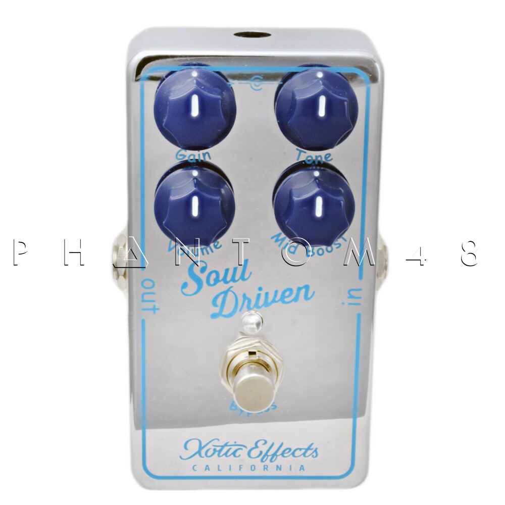 Xotic - Soul Driven - Boost and Overdrive Guitar Effects