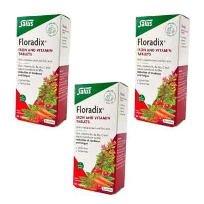 Floradix Iron and Vitamin 3 x 84 Tablets.