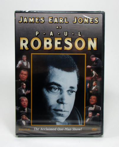 Paul Robeson: James Earl Jones One-Man Show (DVD, 1988) nuevo y sellado - Imagen 1 de 4