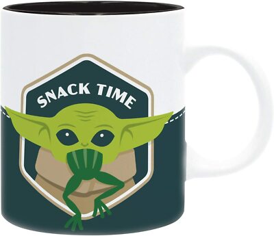 OFFIZIELLE STAR WARS THE MANDALORIAN BABY YODA SNACK ZEIT KAFFEETASSE TASSE NEU ABY