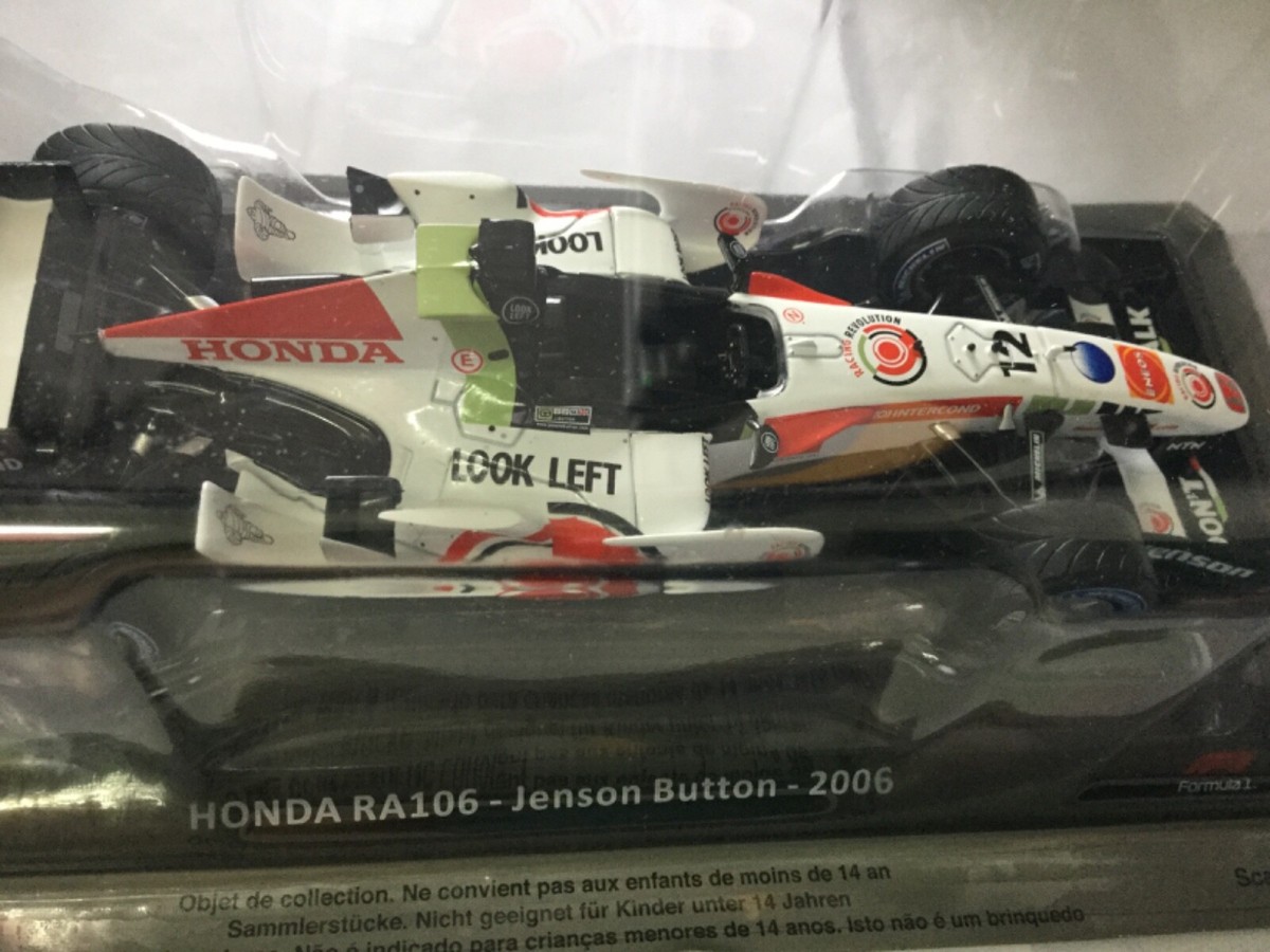 再値下げHONDA RA106 06’ Jenson Button 1/43 2006 Formula1 Jenson Button HONDA RA106 1:43 Scale | eBay