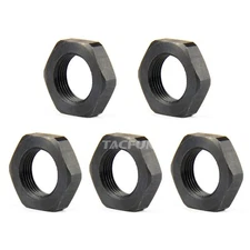 5 PCS 1/2x28 Crush Washer Type Adjustable Jam Nut for Muzzle Brake .22LR .223