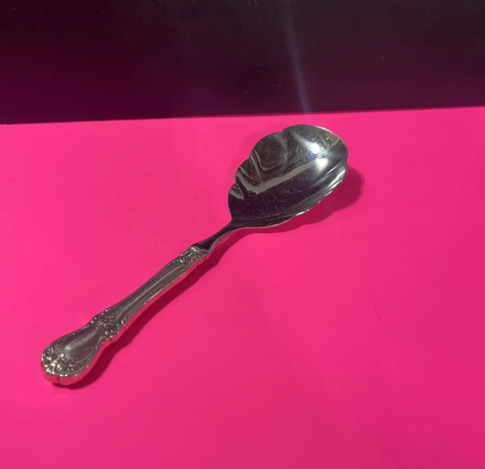 Cuchara de arroz Towle de plata de ley Foto 2 de 4