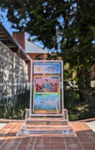 Pokemon Squirtle Reverse Holo EX Team Magma Vs Aqua 46/95 CGC Pristine 10