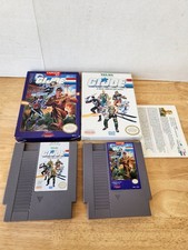 LOT OF 2 - G.I. Joe Atlantis Factor, Real American Hero Nintendo NES Boxed Games