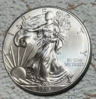 2015  1 Oz Silver American Eagle BU