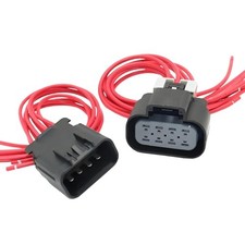 Headlights Left and Right Connector Wire Plug Pigtail Wiring Harness