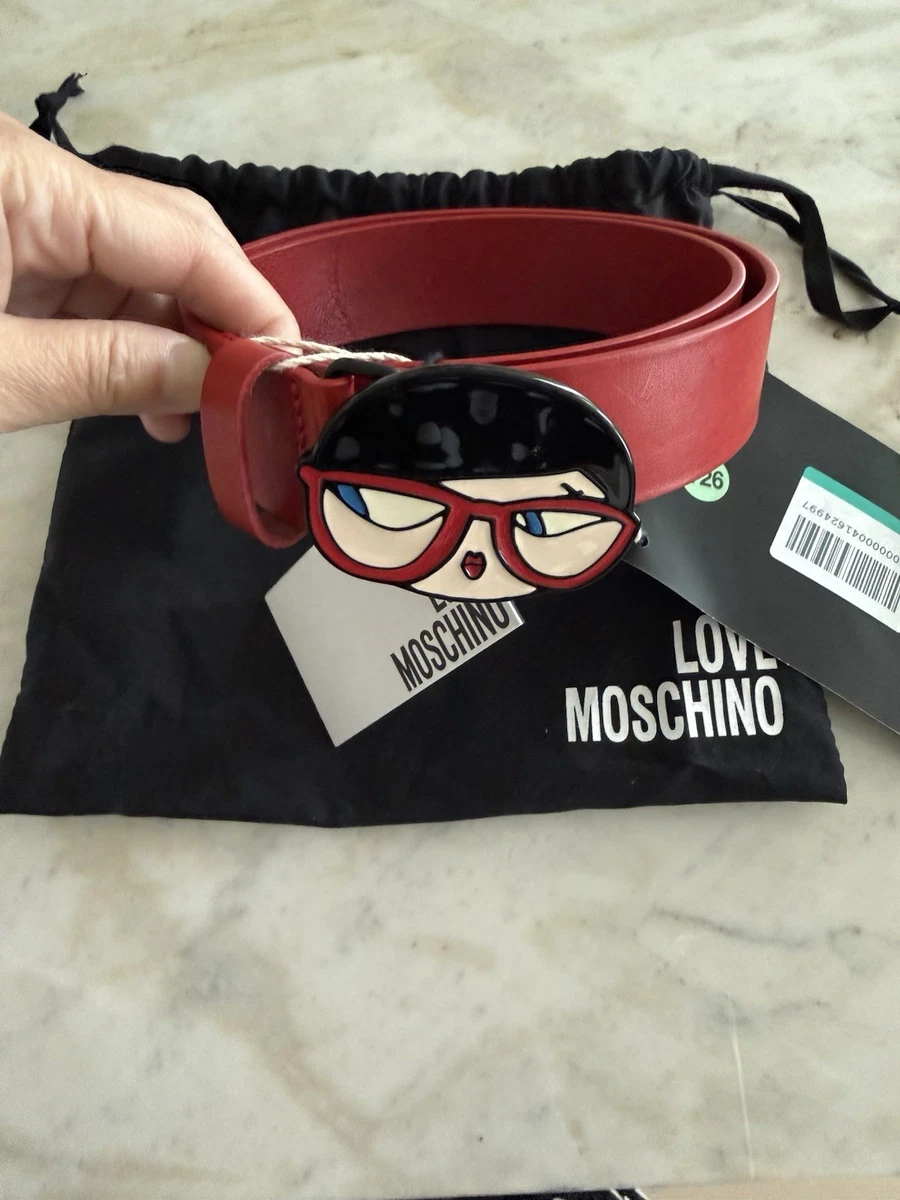 Moschino Red Belts for Women for sale | eBay display picture 1
