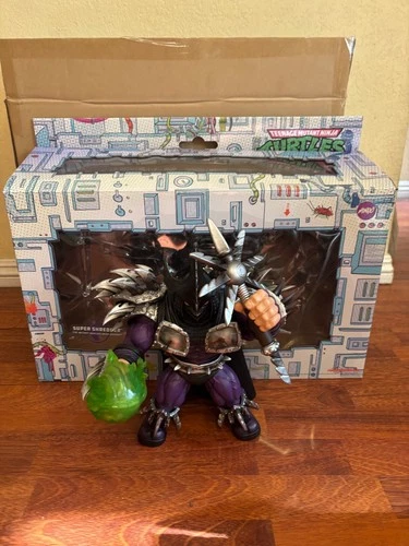 Mondo TMNT Super Shredder Soft Vinyl Figure Briefly Displayed SOLD OUT