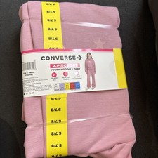 Converse All Star 2-piece Set Hoody pant Youth S 7/8 Pink